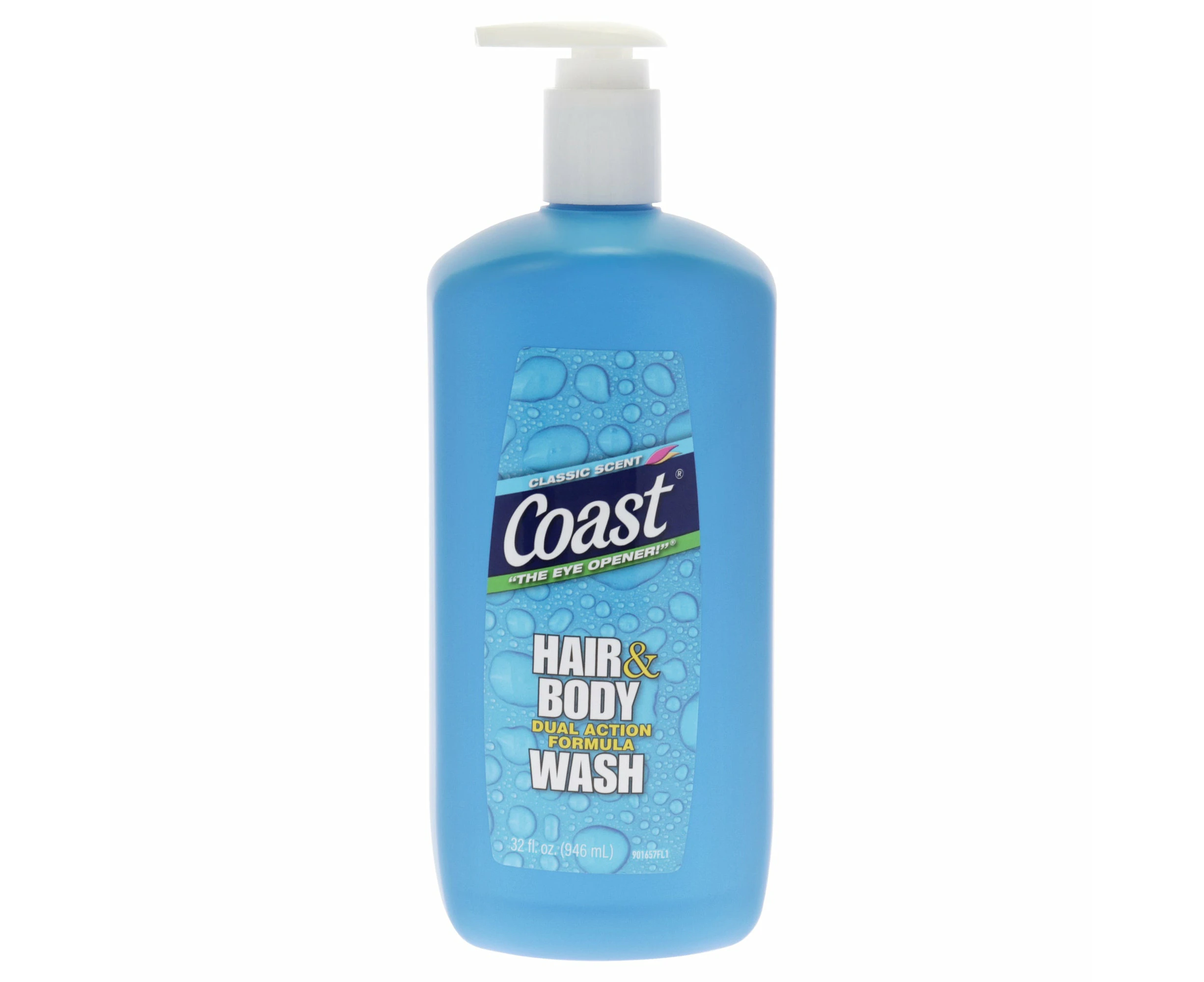 Hair and Body Wash - Classic Scent by Coast for Unisex - 32 oz Body Wash