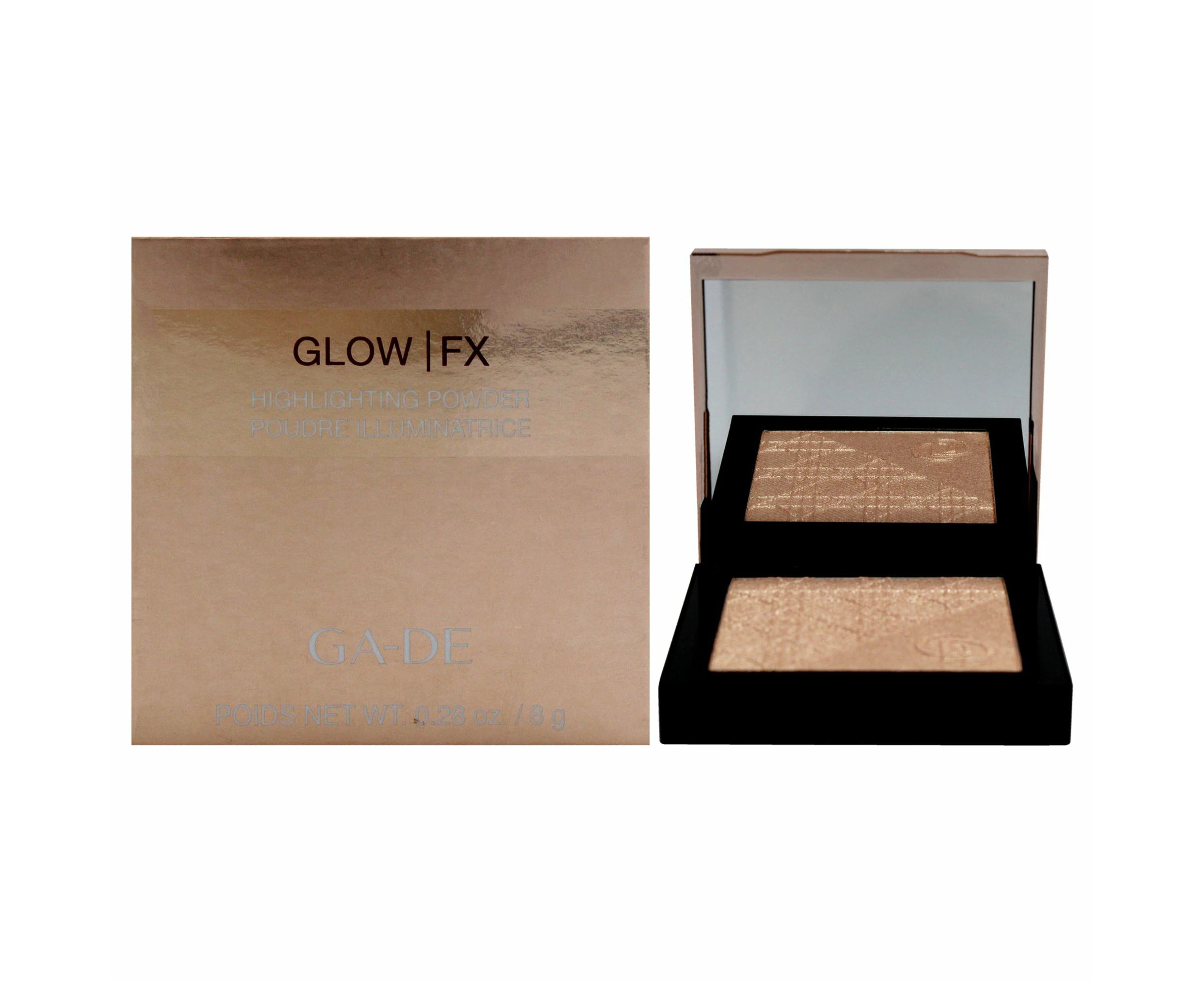 Glow FX Highlighting Powder - 134 Forever Gold by GA-DE for Women - 0.28 oz Highlighter