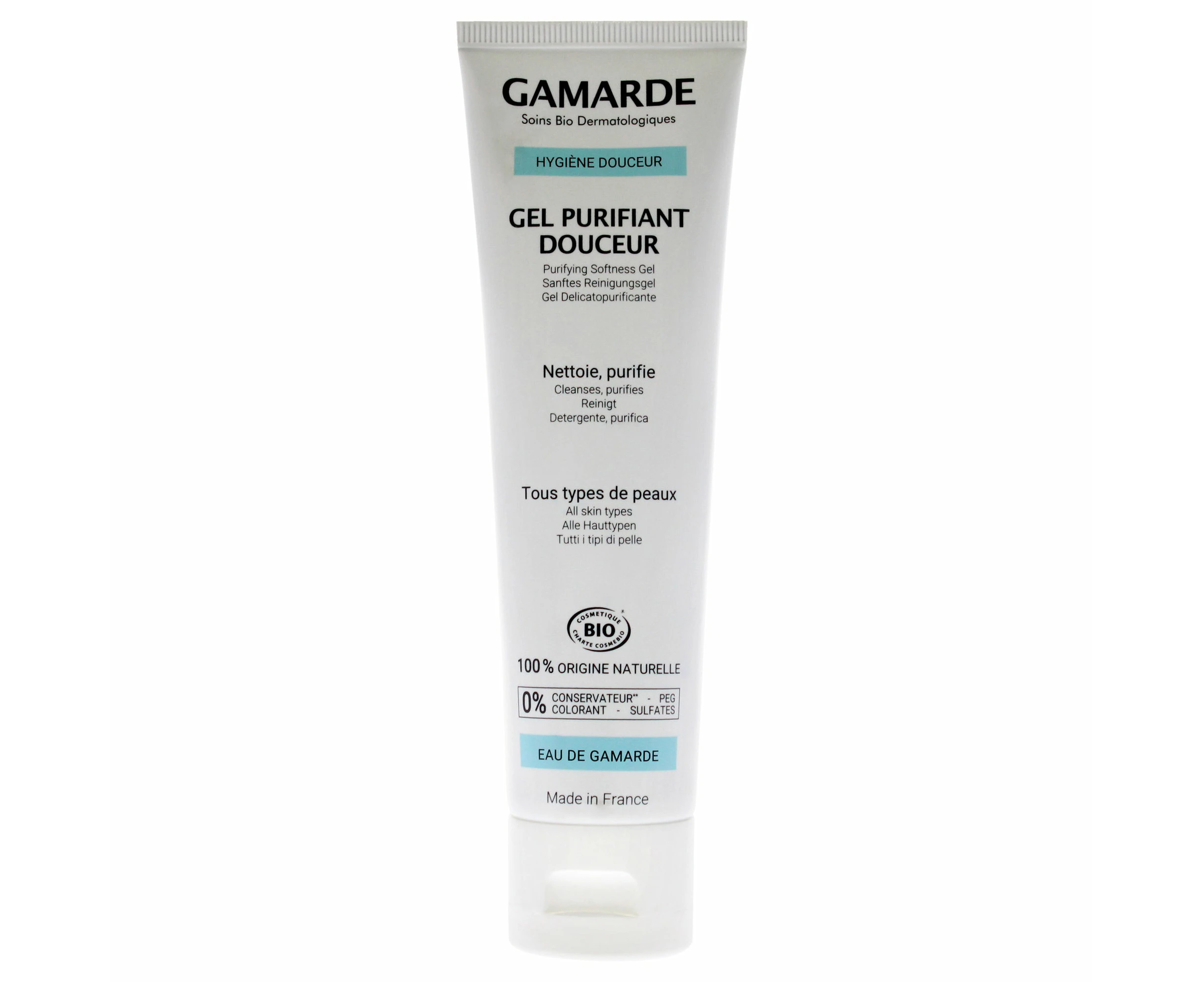 Purifying Softness Gel by Gamarde for Women - 3.38 oz Gel