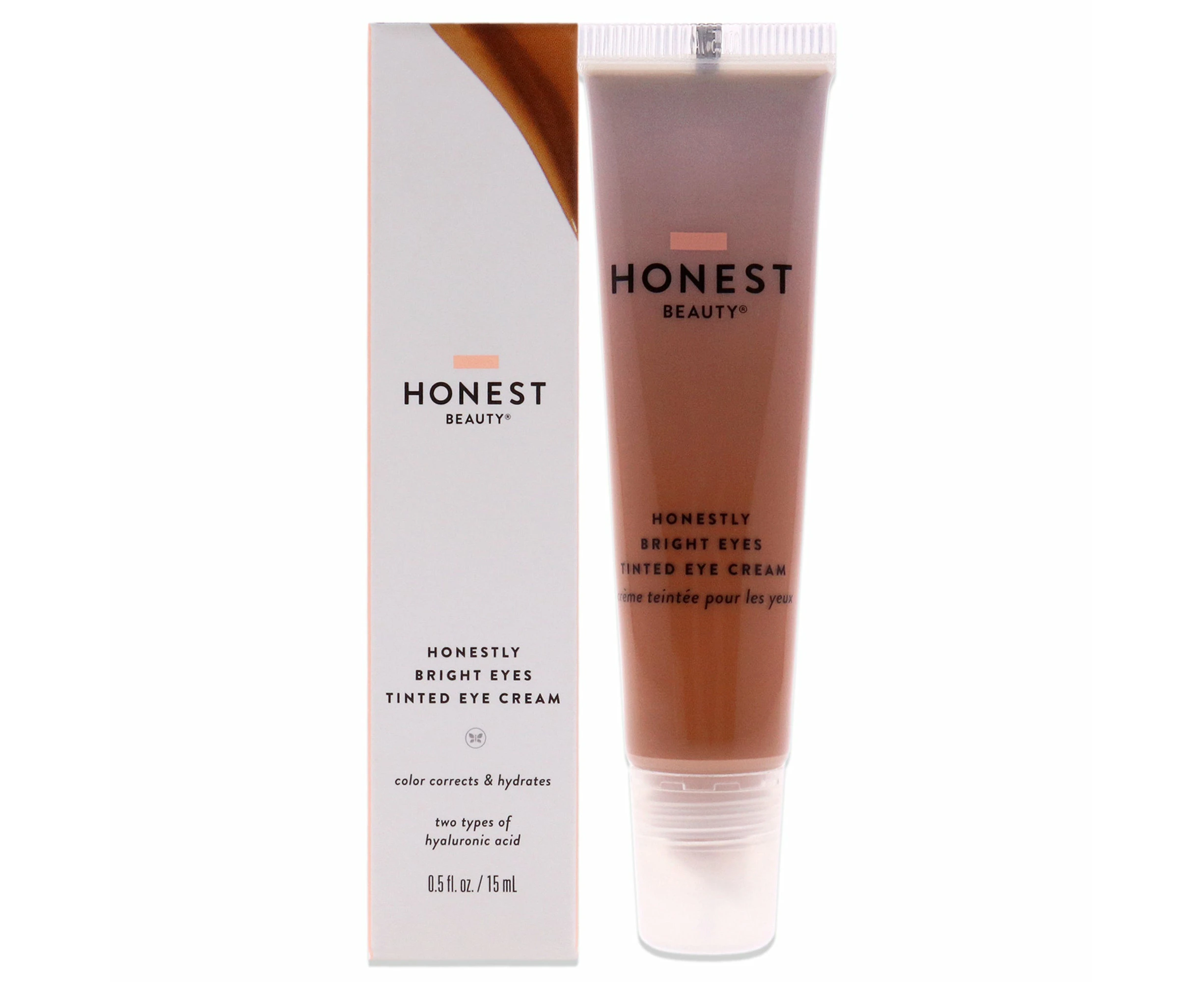 Honestly Bright Eyes Tinted Eye Cream - Terracotta by Honest for Women - 0.5 oz Cream