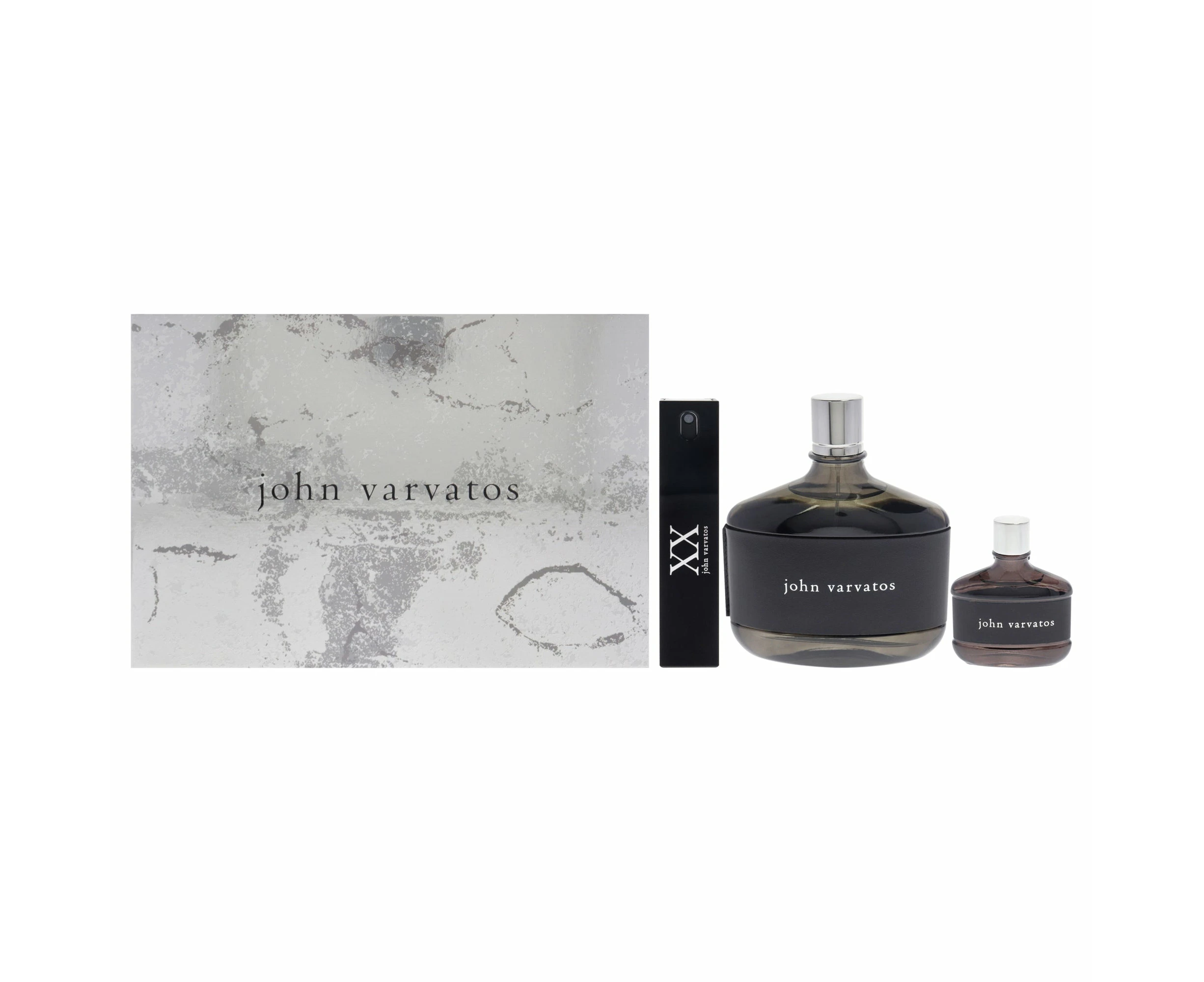 John Varvatos Heritage by John Varvatos for Men - 3 Pc Gift Set 4.2oz Heritage EDT Spray, 0.57oz XX EDT Spray, 0.5oz Heritage EDT Spray