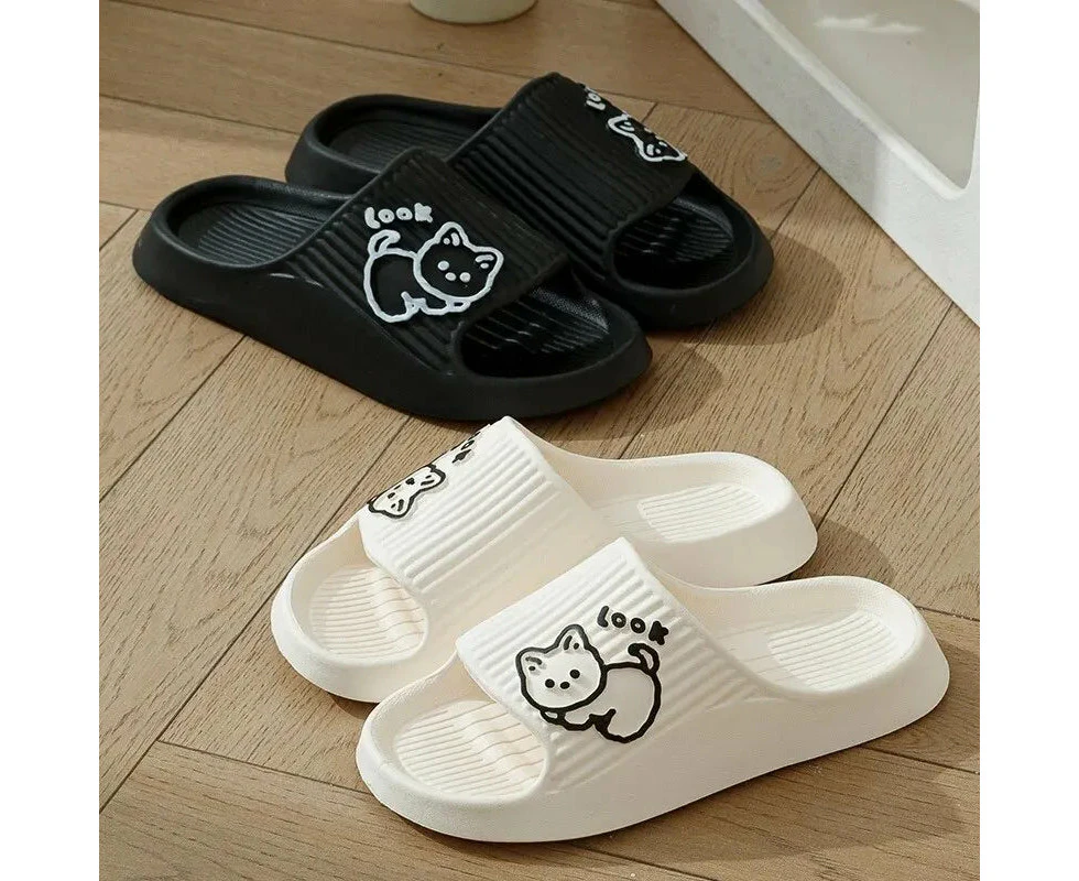 Cat Paw Design Eva Bathroom Slippers Anti Slip Odor Resistant Waterproof