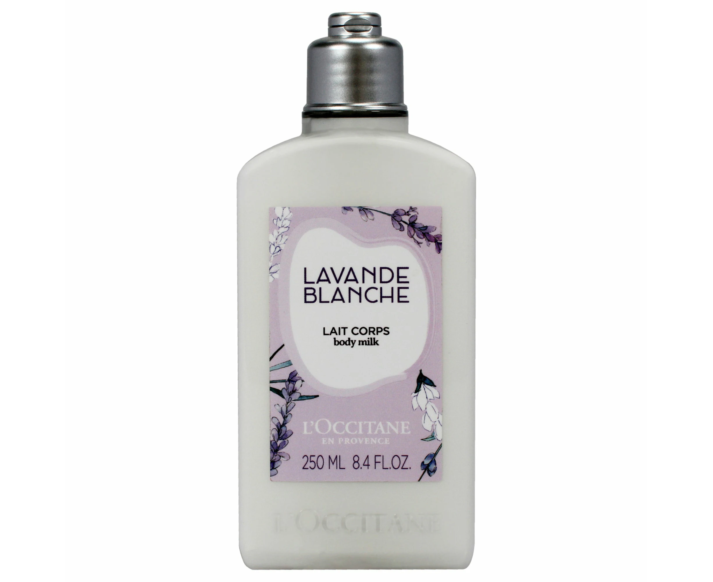 White Lavender Body Milk by LOccitane for Women - 8.4 oz Body Milk