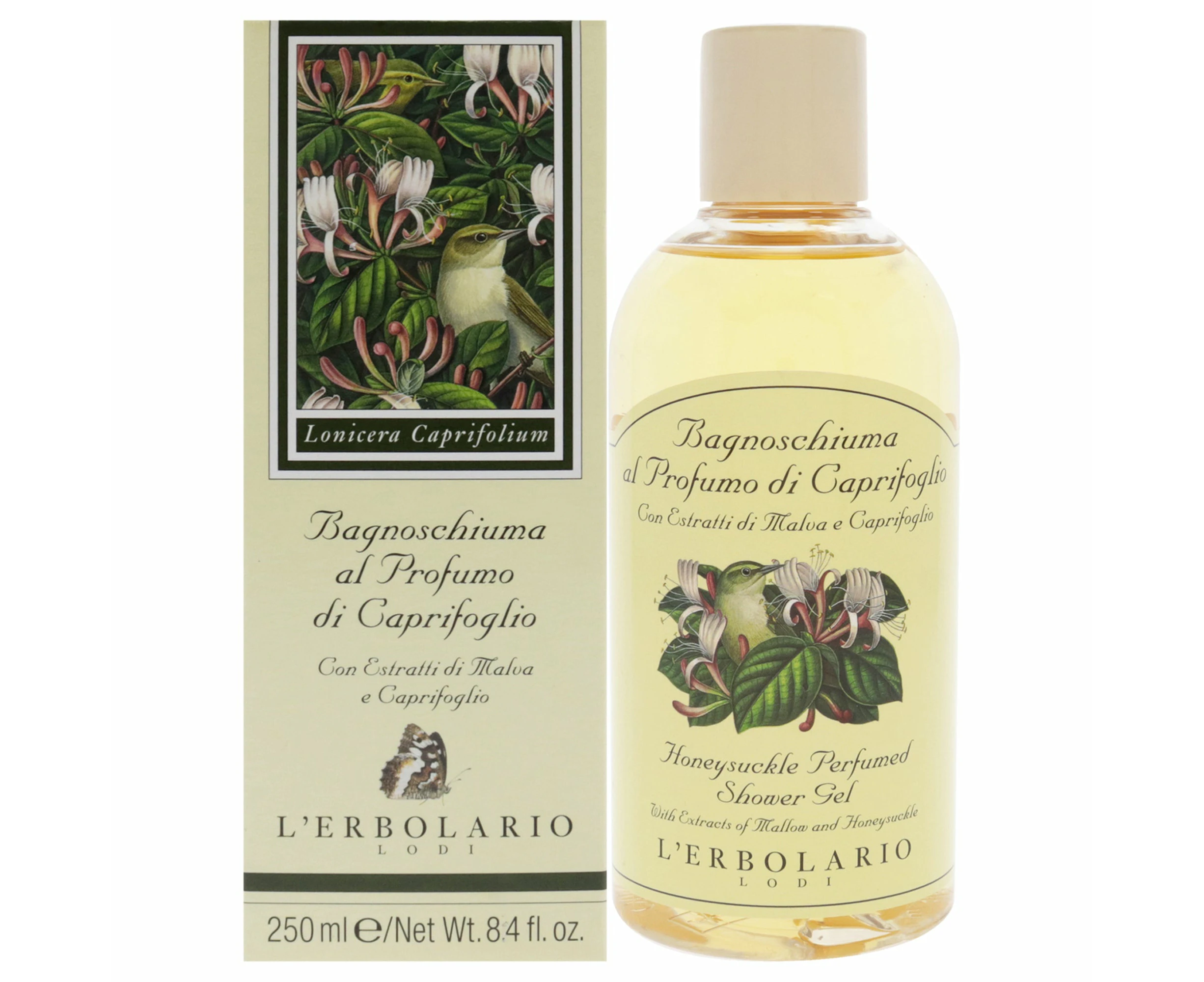 Perfumed Shower Gel - Honeysuckle by LErbolario for Unisex - 8.4 oz Shower Gel