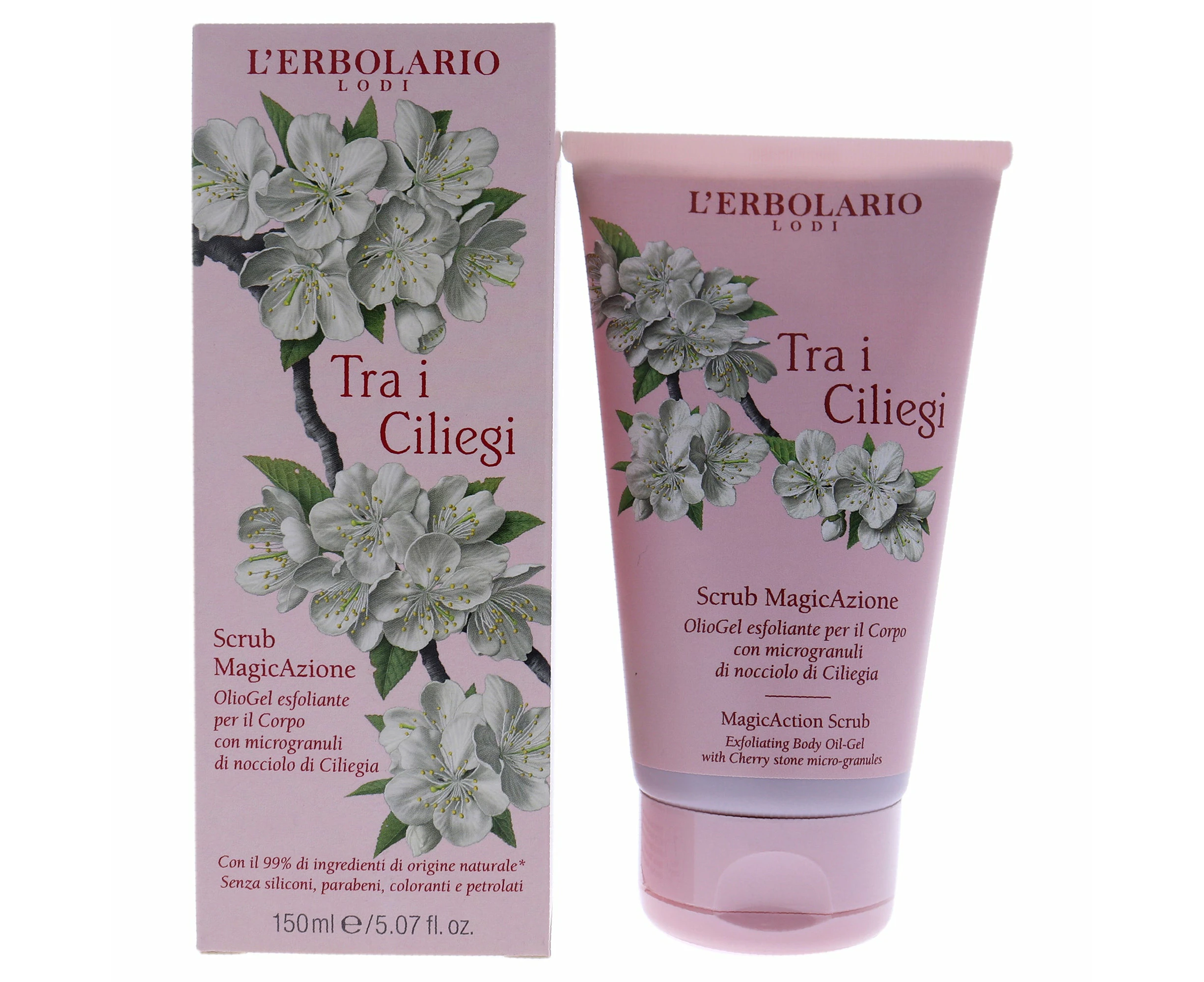 Magic Action Scrub - Tra I Ciliegi by LErbolario for Unisex - 5.07 oz Scrub