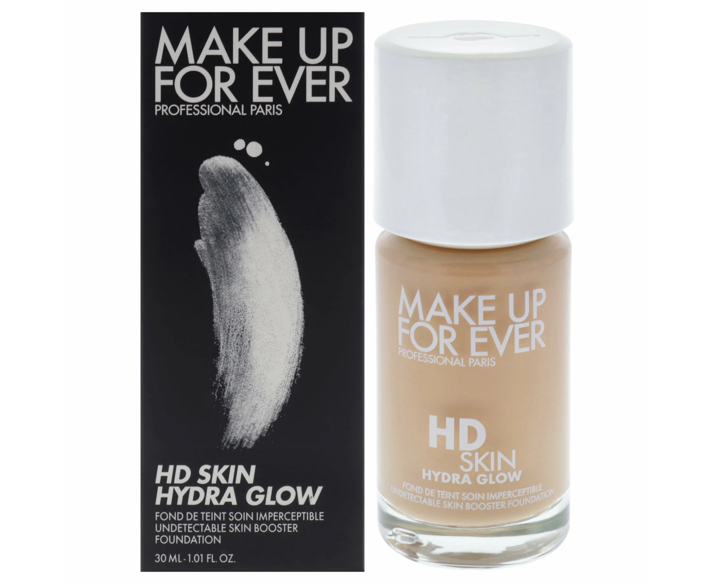 HD Skin Hydra Glow - 2Y32 Warm Caramel by Make Up For Ever for Women - 1 oz Foundation