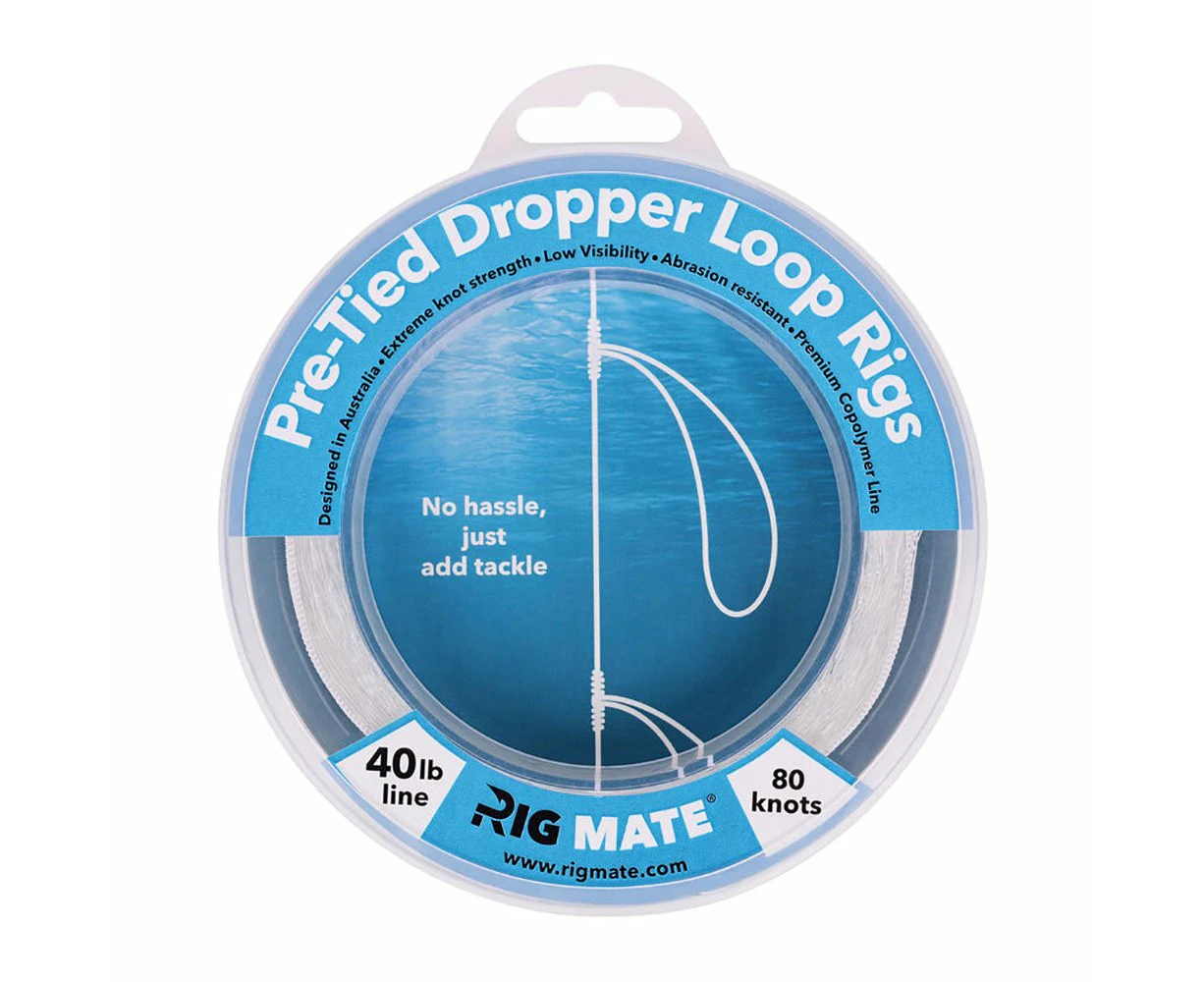 Rig Mate Pre-Tied Dropper Loop Rig 40lb