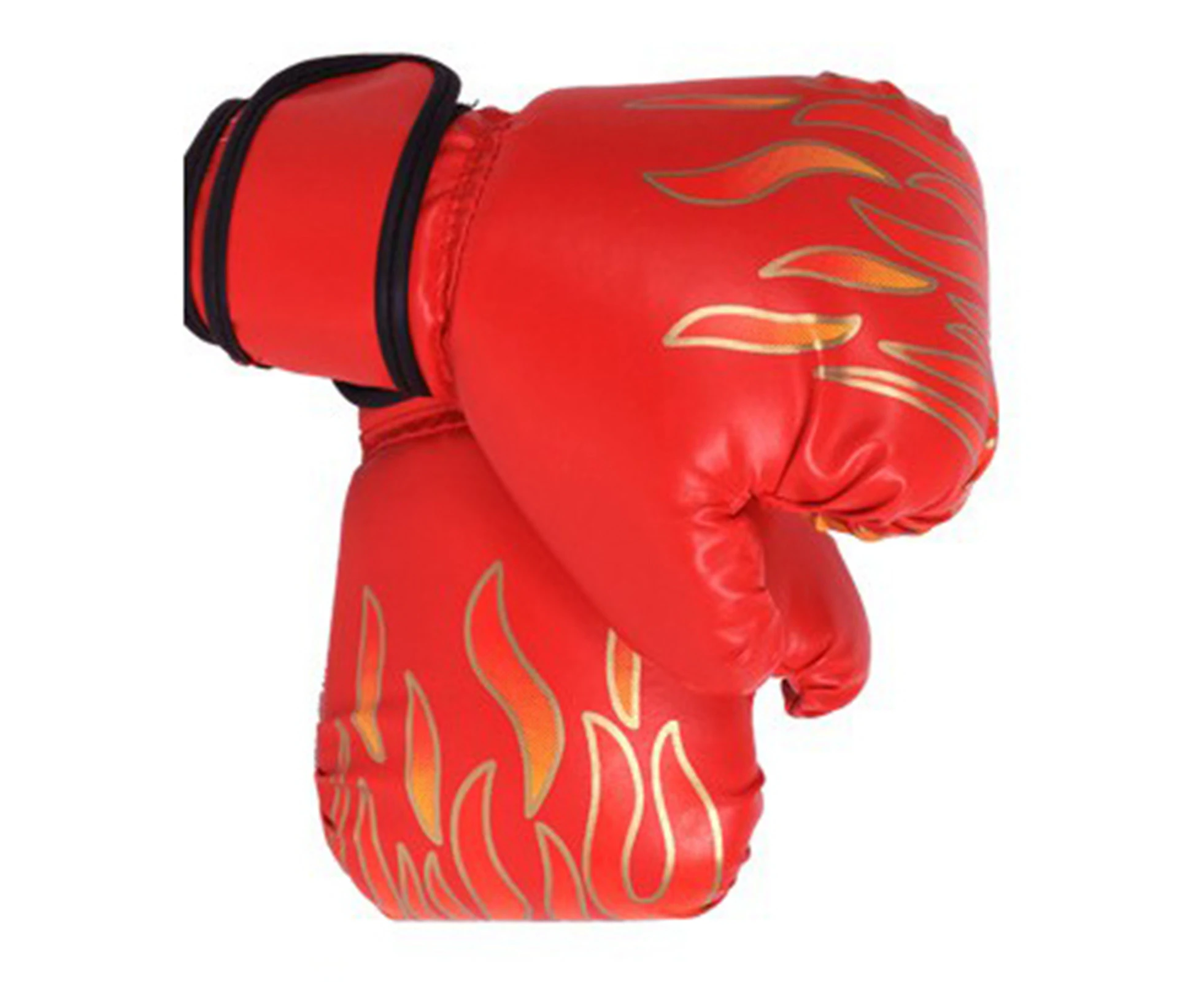 Kids Boxing Gloves For Professional Fighting Youth Boxing Training Gloves Thickened Pu Punching Bag Gloves Red