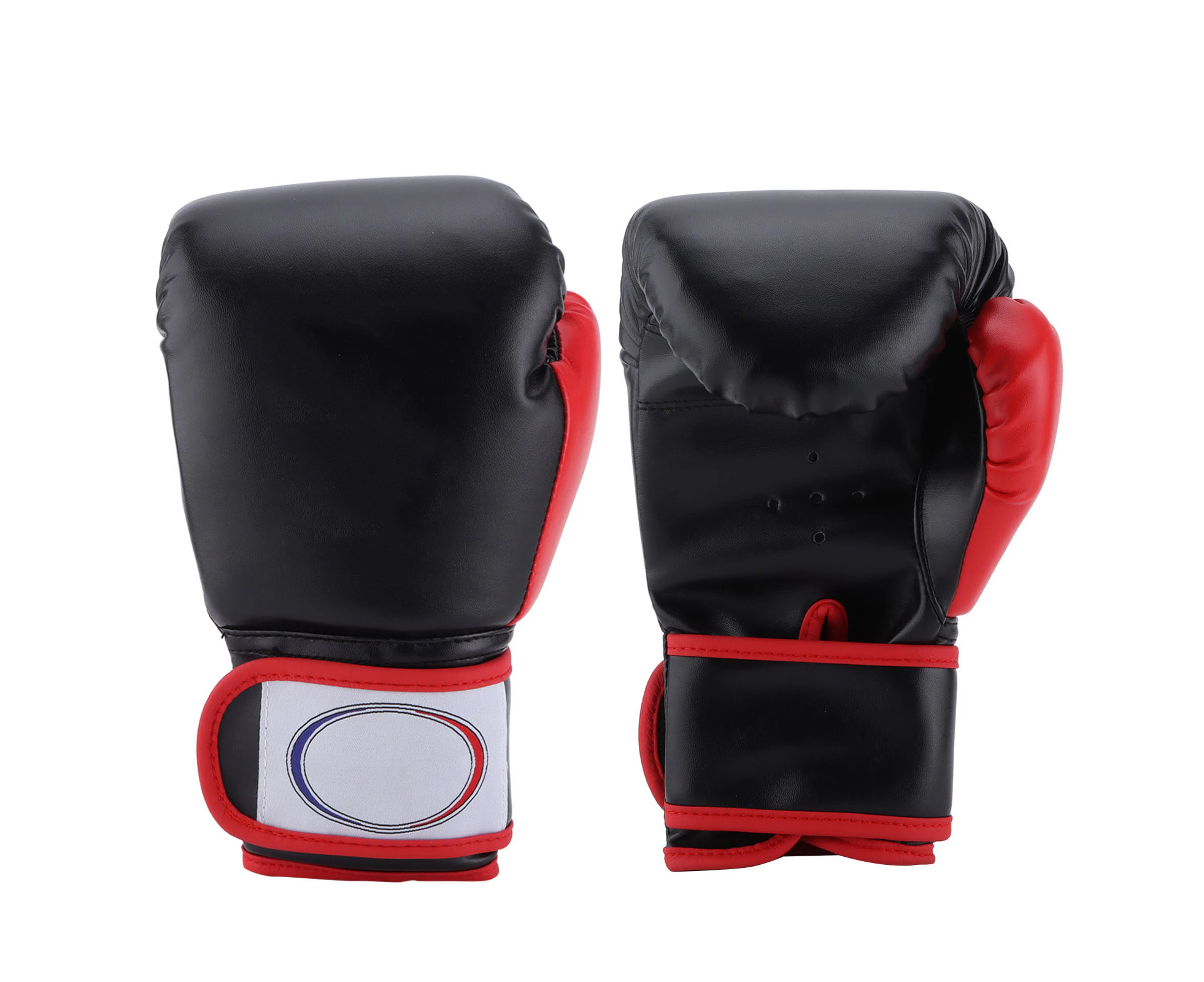 1 Pair Kids Boxing Gloves Punching Bag Training Sparring Gloves For Boys And Girlsblack