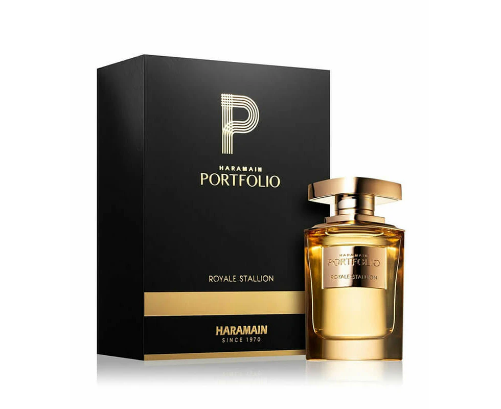 Al Haramain Portfolio Royale Stallion by Al Haramain Eau De Parfum Spray 2.5 oz for Men