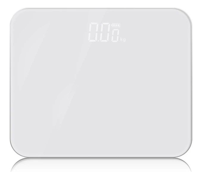 Bathroom Scale, Highly Accurate Digital Bathroom Body Scale,White