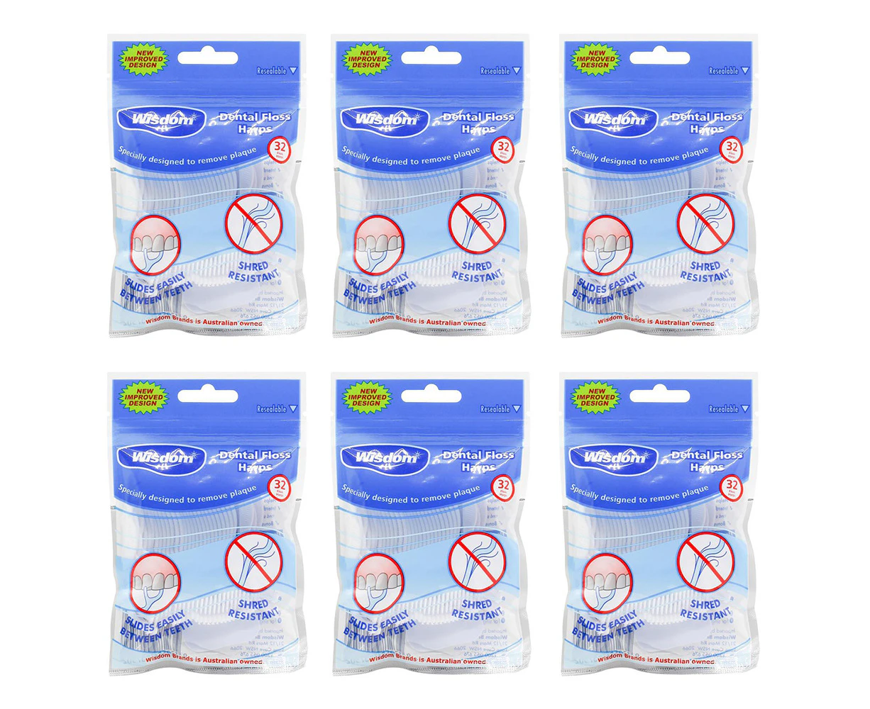 192pc Wisdom Dental Floss Harps Interdental Oral Plaque Care Tooth Picks