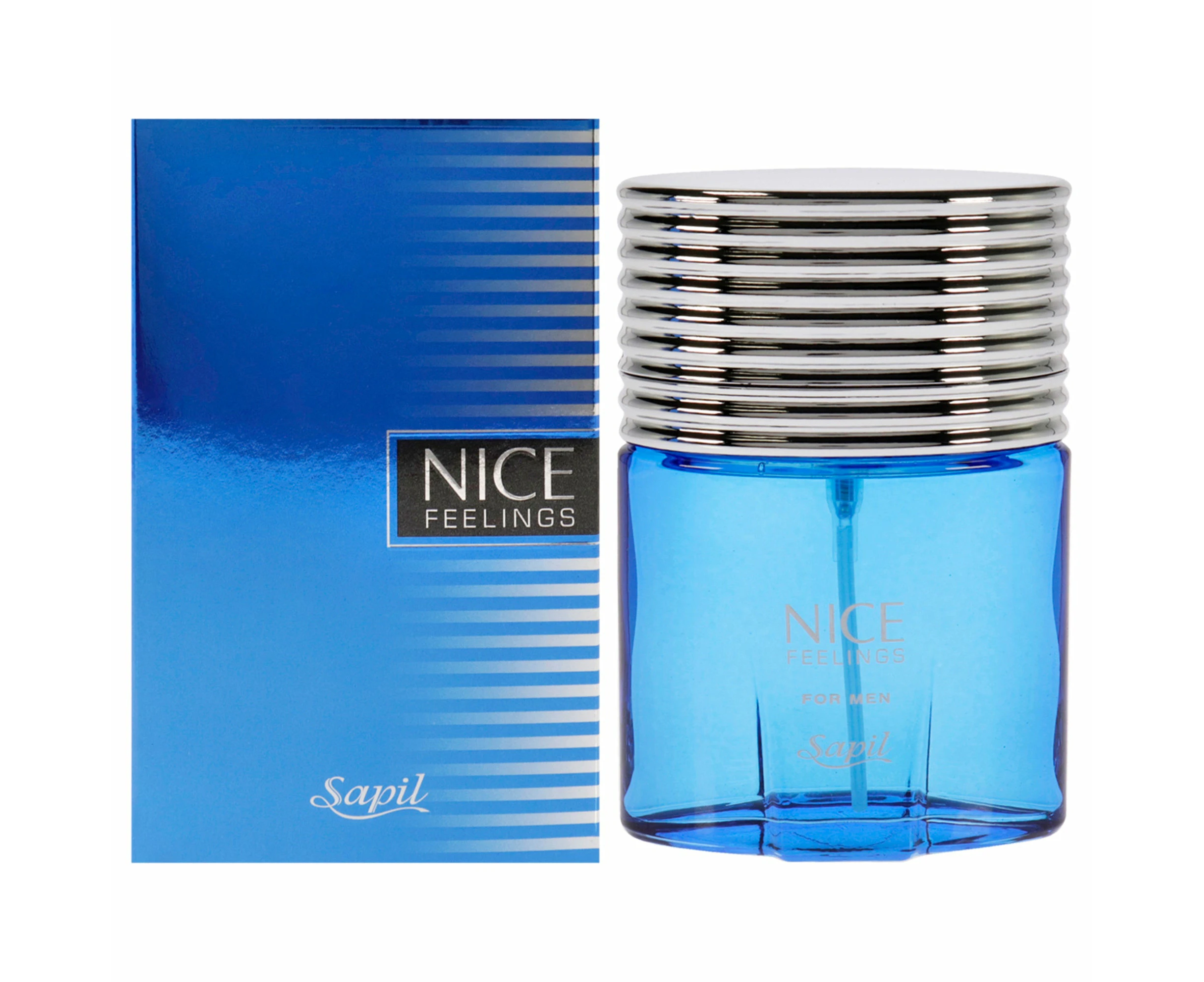 Nice Feelings Blue by Sapil for Men - 2.5 oz EDT Spray