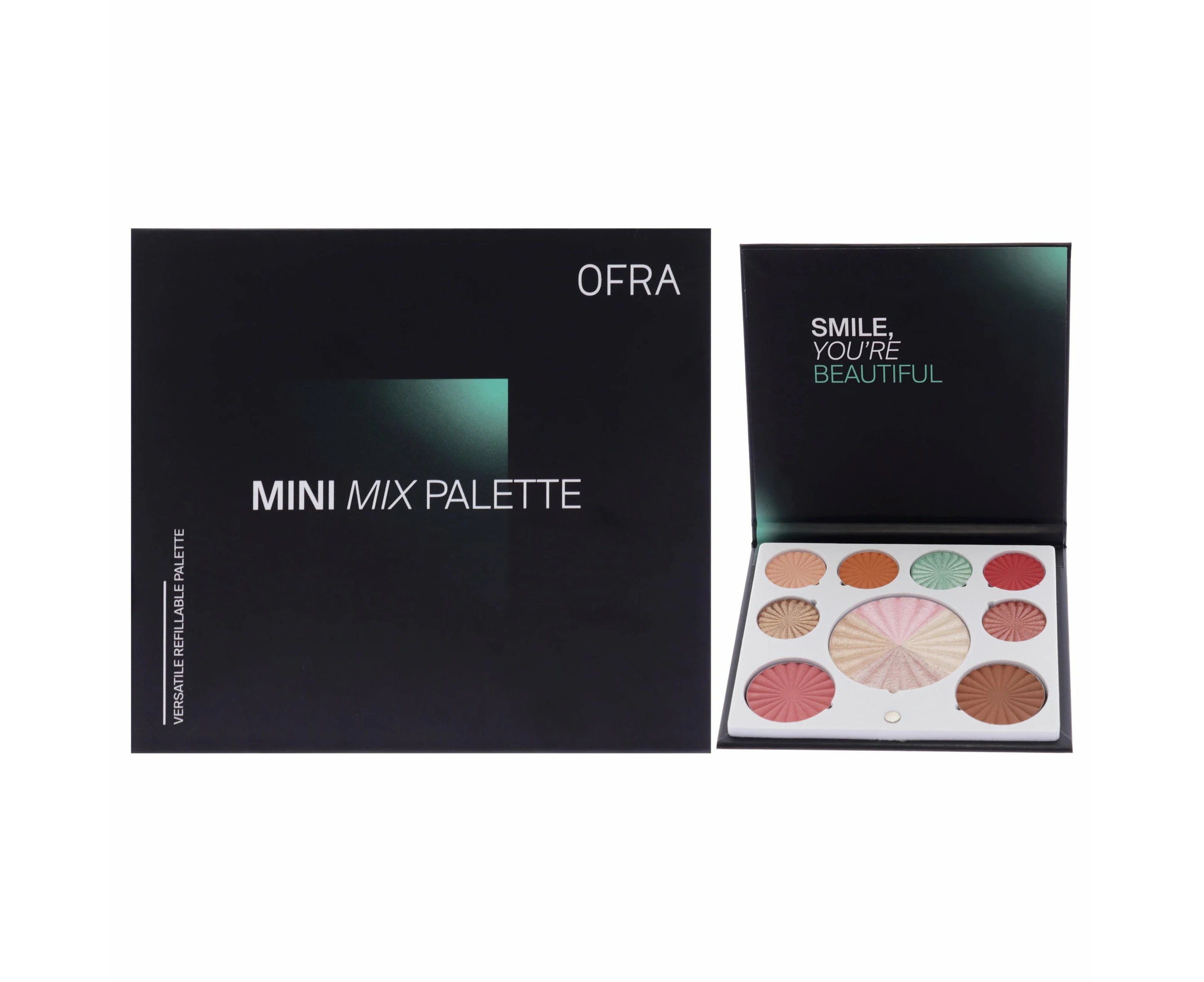 Mini Mix Face Palette - Good To Go by Ofra for Women - 0.77 oz Makeup