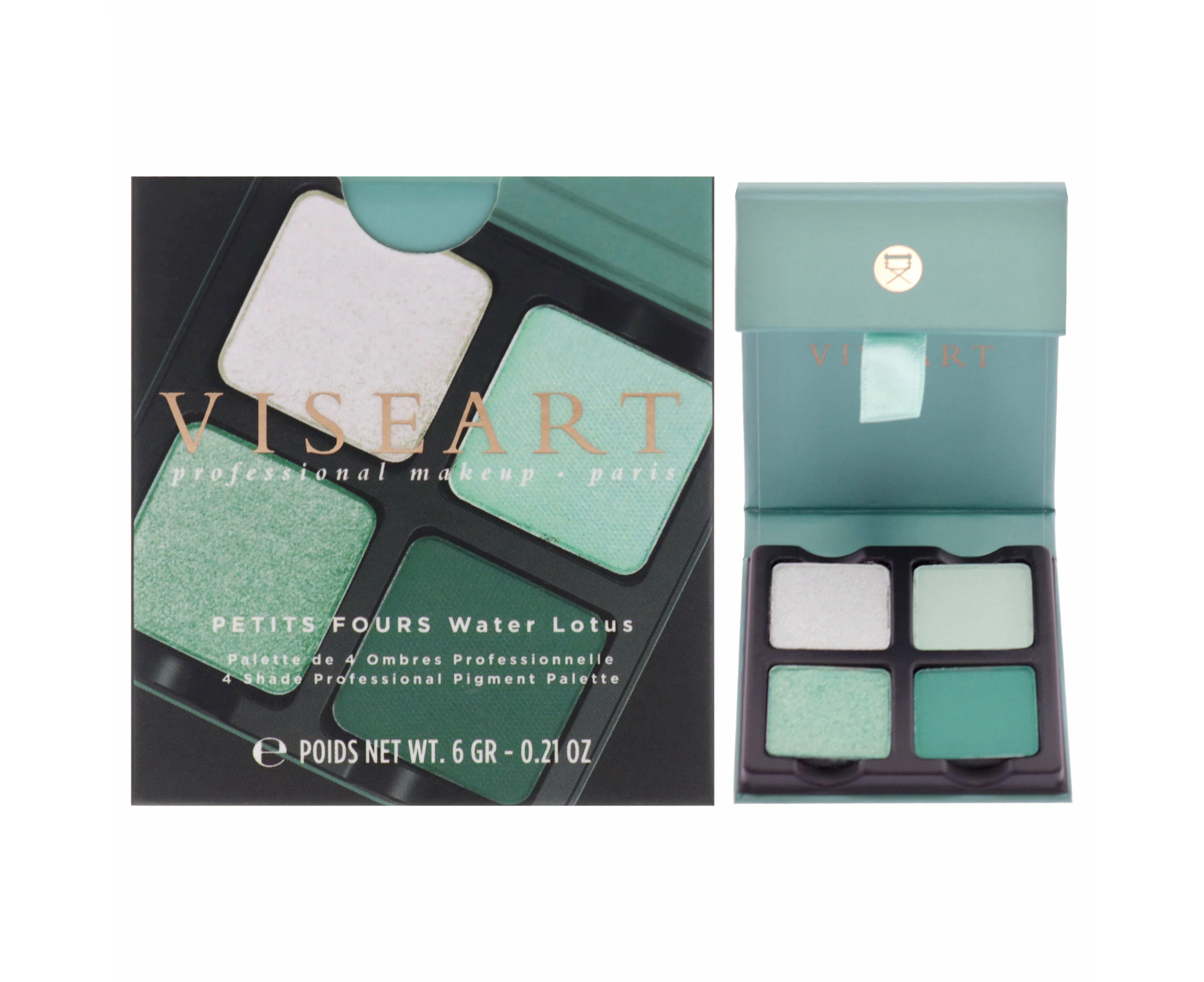 Petits Fours Eyeshadow Palette - Water Lotus by Viseart Paris for Women - 0.21 oz Eye Shadow