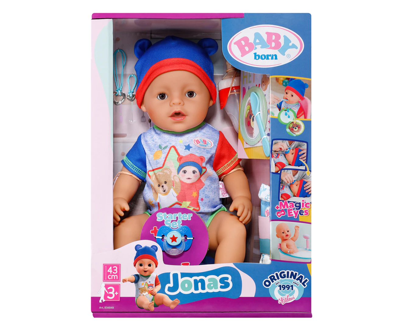 Baby Born 43cm Jonas Doll