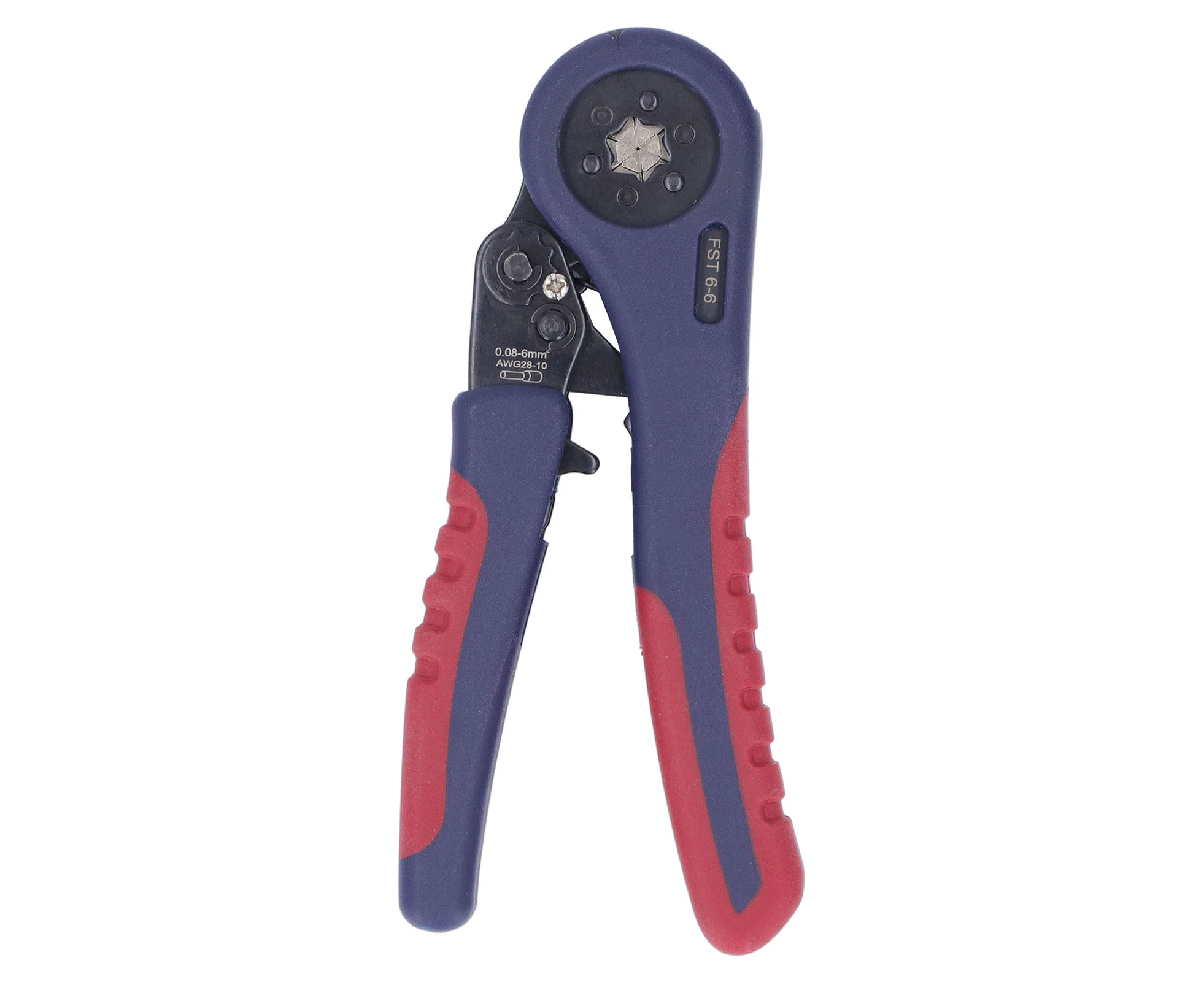 Ferrule Crimping Plier Self Adjustable Ergonomic Ratchet Wire Shrinkage Hand Tool