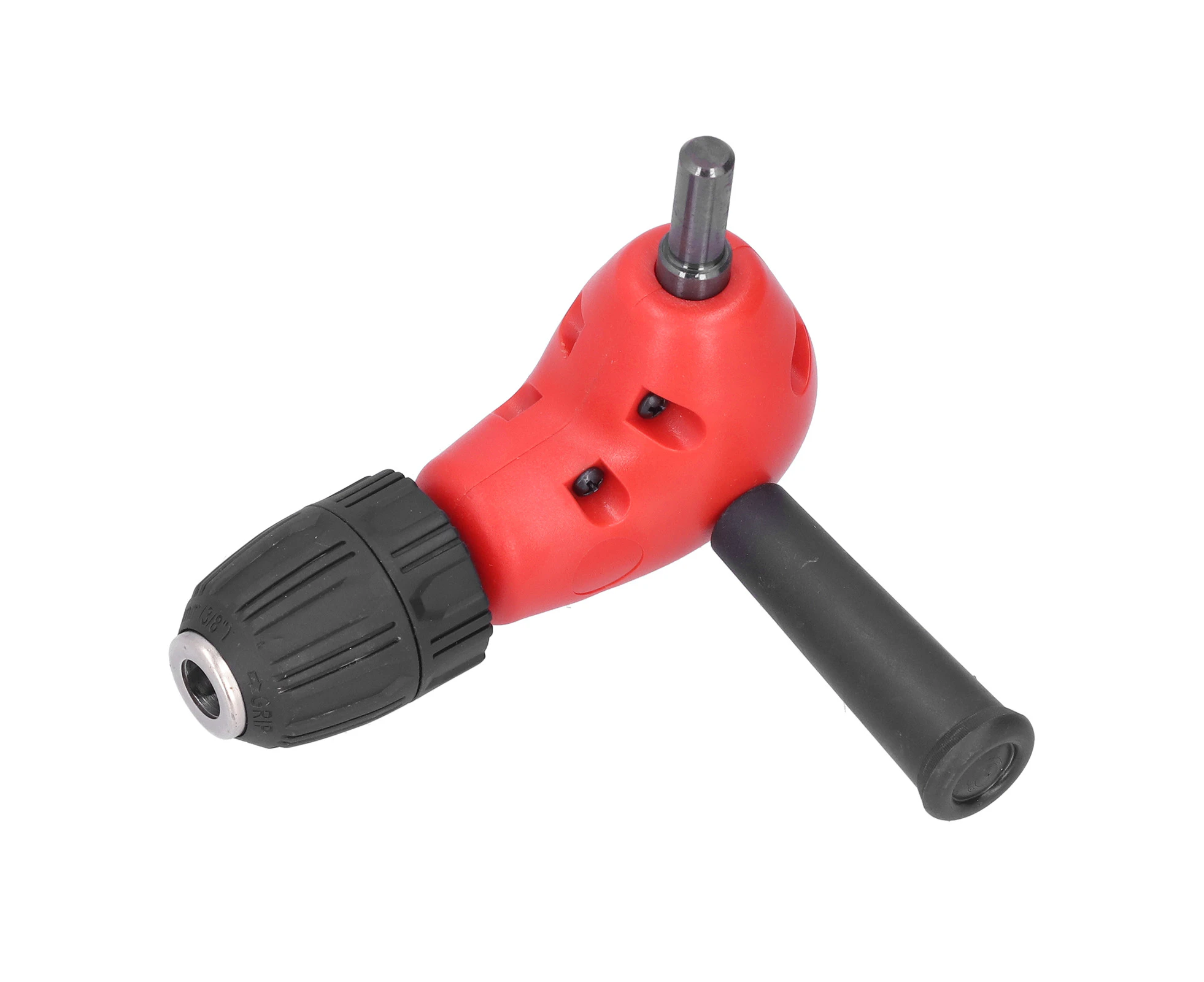 90 Degree Right Angle Drill Adapter 3 Jaw Chuck Right Angle Bend Extension Attachment Repair Tool