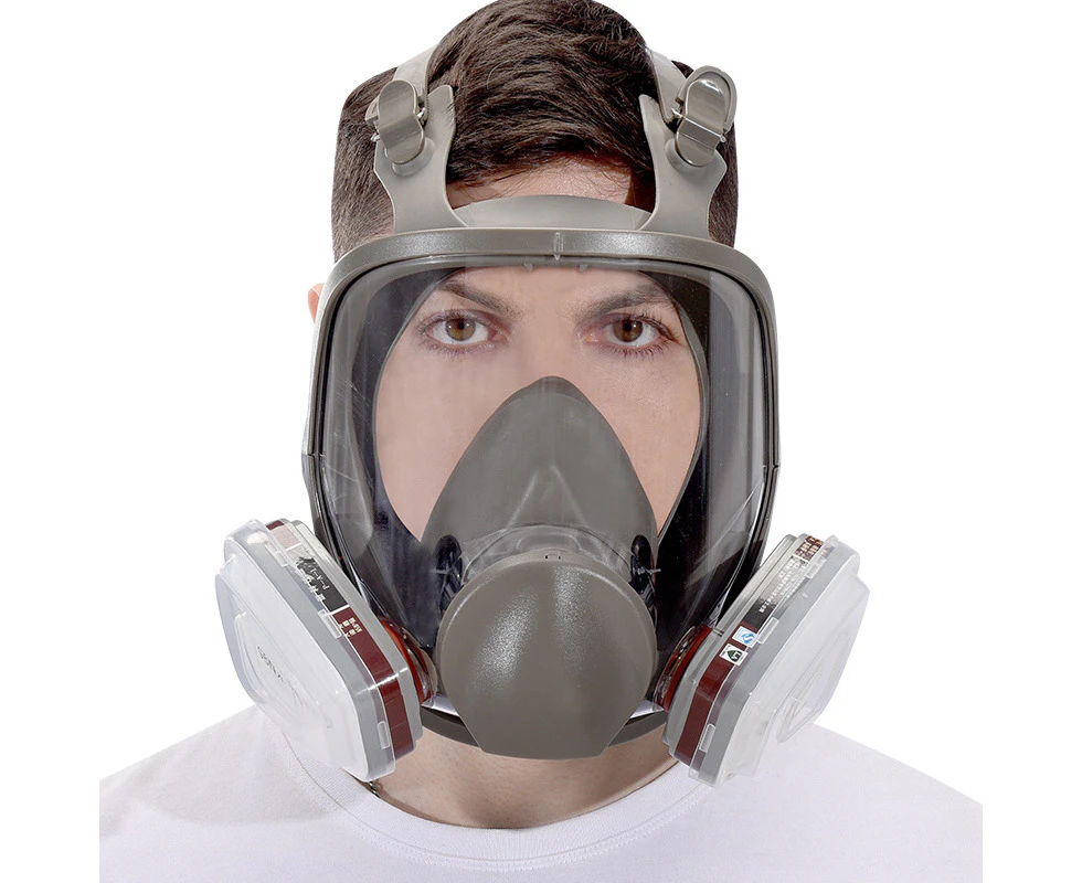 HOMCOMY 6800 gas mask full mask spray paint special fire protection dust dust chemical dust protection cover for pesticides 6800 full face mask