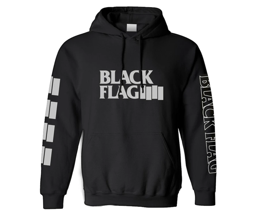 BLACK FLAG - 'Logo' Pullover Hoodie