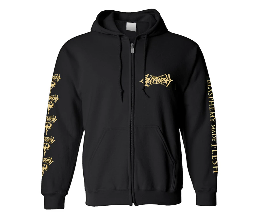 CRYPTOPSY - 'Blasphemy Made Flesh' Zip-Up Hoodie