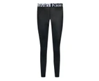 Womens Calvin Klein Black Slim Fit Pull On High Rise Leggings