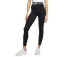 Womens Calvin Klein Black Slim Fit Pull On High Rise Leggings