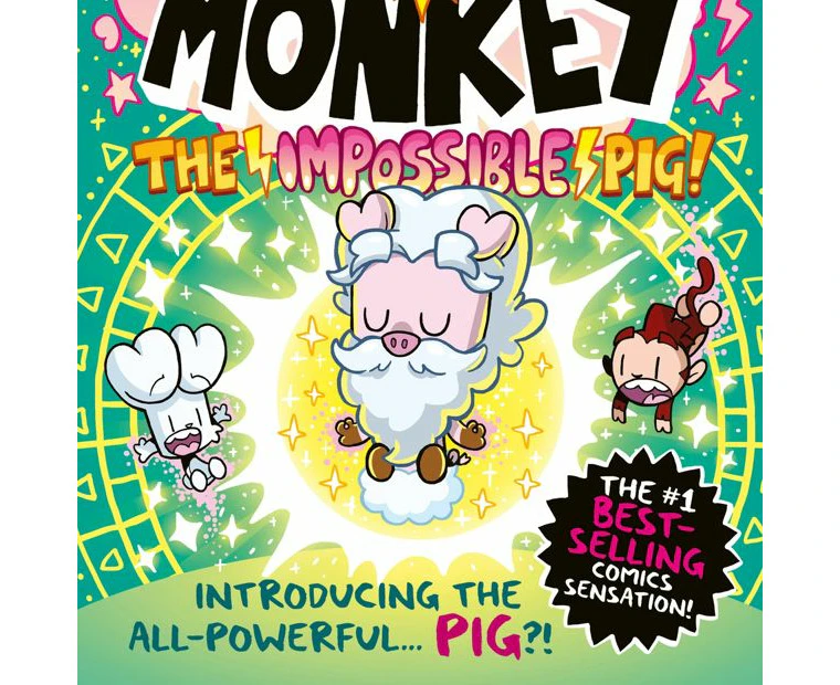 Bunny vs Monkey: The Impossible Pig! by Jamie Smart - Book