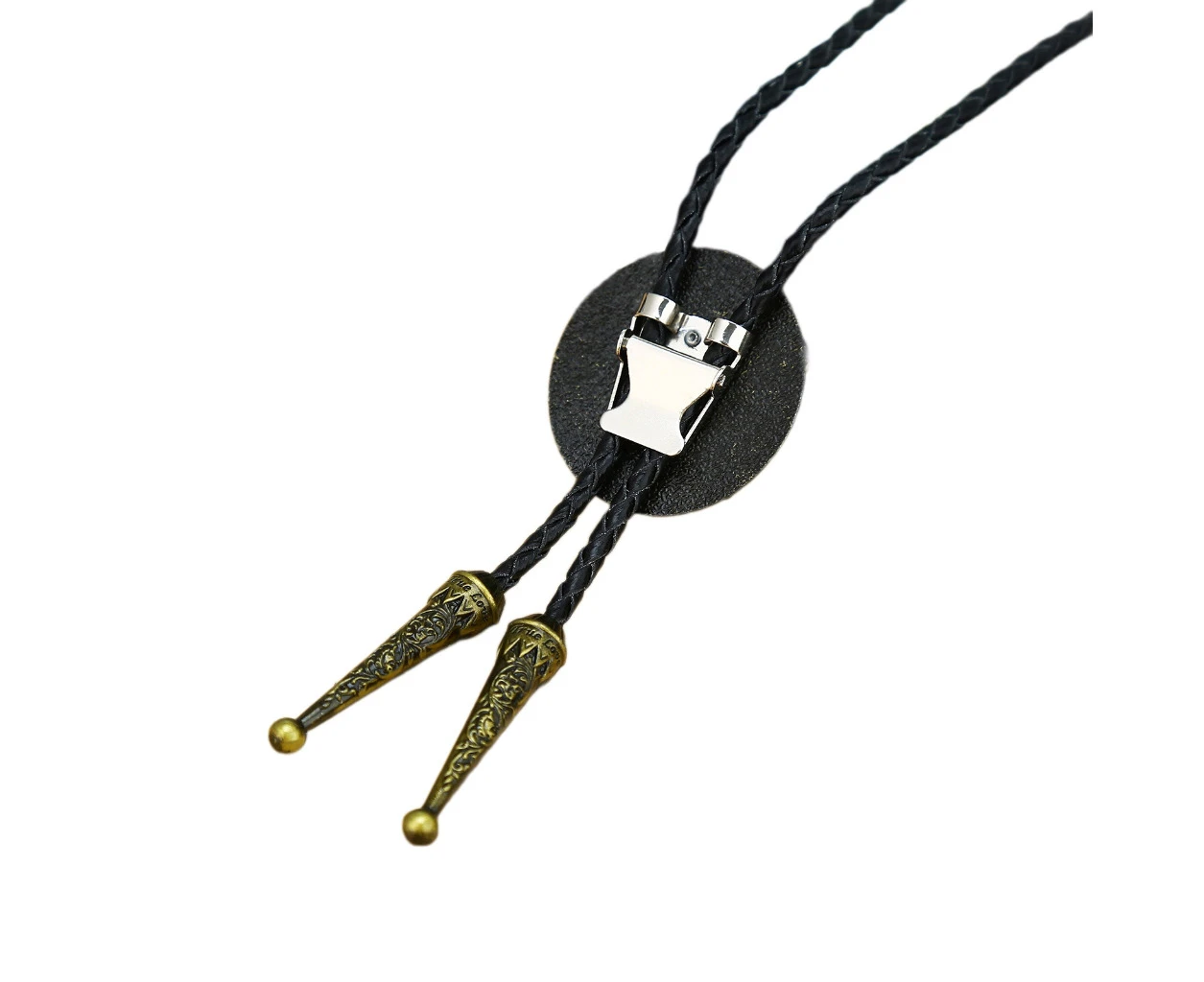 Horse Head Bolo Tie - Gold - Gold