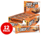 12 x Muscle Nation Crisp Protein Bar Choc Peanut Butter 50g