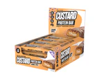 12 x Muscle Nation Custard Protein Bar Caramel Toffee 60g