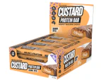 12 x Muscle Nation Custard Protein Bar Caramel Toffee 60g