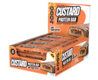 12 x Muscle Nation Custard Protein Bar Choc Peanut Butter 60g