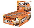 12 x Muscle Nation Crisp Protein Bar Choc Peanut Butter 50g