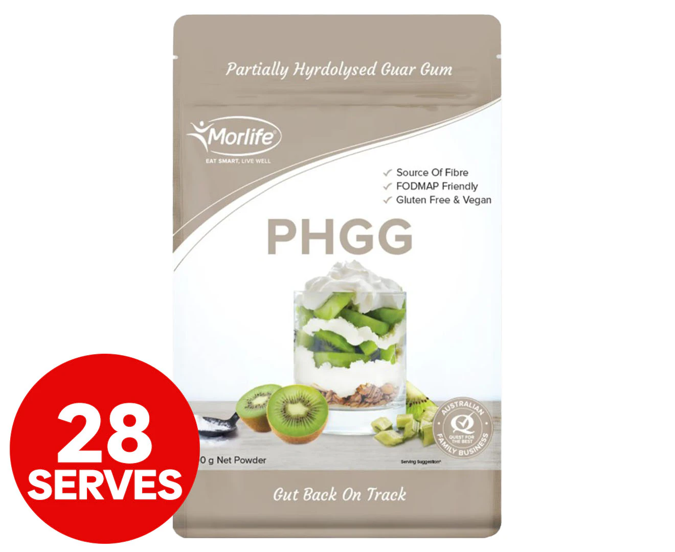 Morlife PHGG Powder 100g / 28 Serves