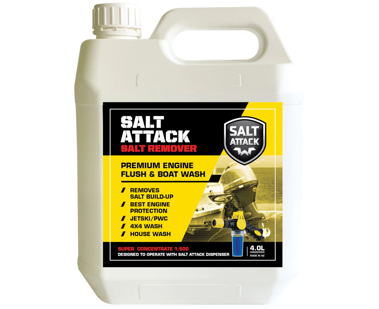 Salt Attack Salt Remover Engine Flush Concentrate 4L