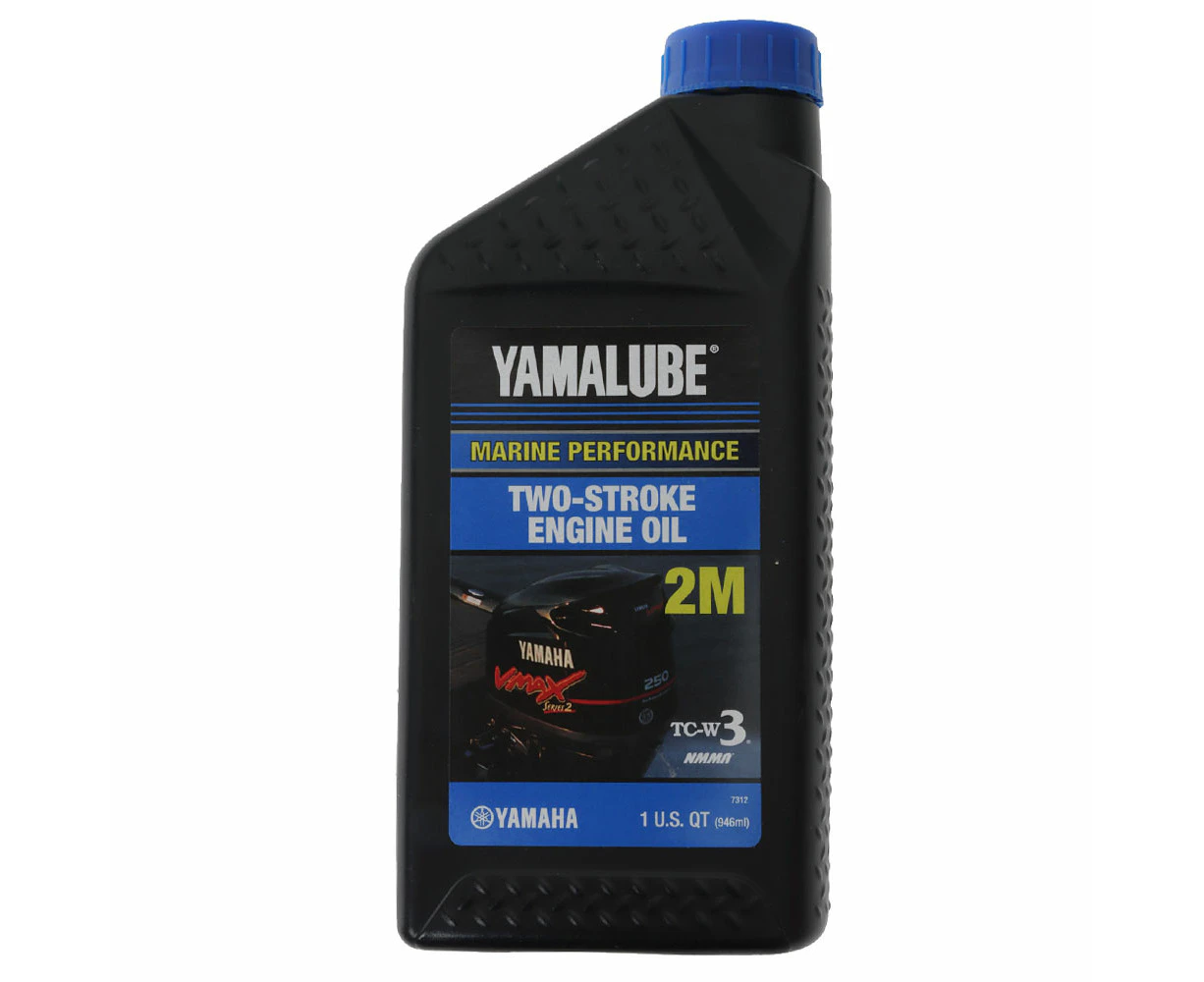 Yamaha Yamalube 2M TC-W3 2-Stroke Marine Engine Oil 946ml