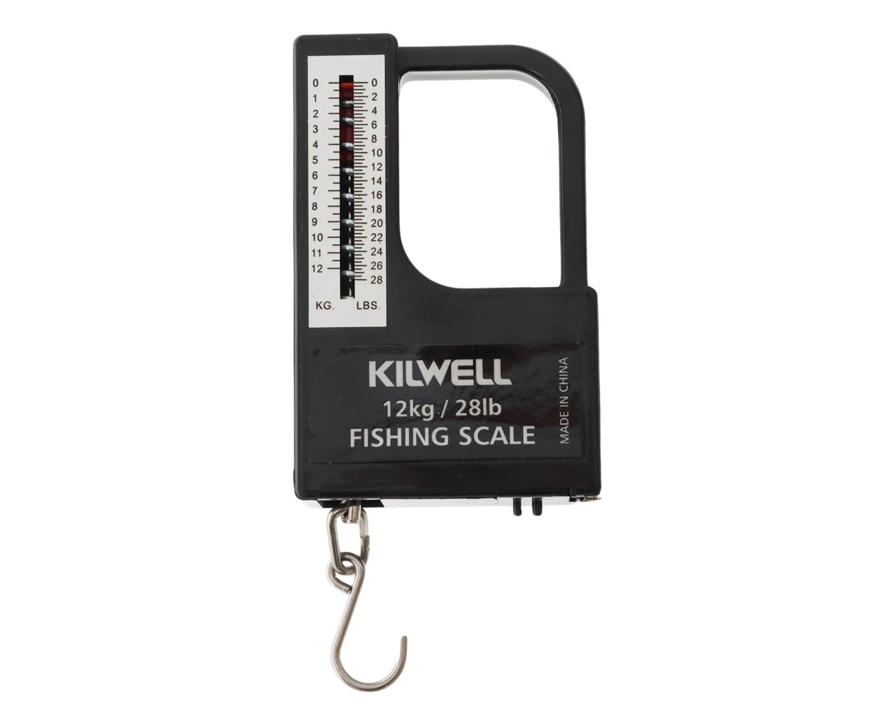 Kilwell Hanging Scales with Tape Measure 12kg 1m