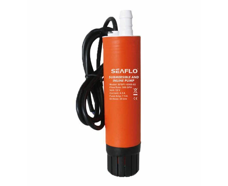 SeaFlo 500GPH Submersible/Inline Combo 12V Water Pump