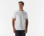 Calvin Klein Men's Solid Liquid Touch Crewneck Tee / T-Shirt / Tshirt - Brilliant White