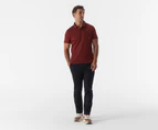 Calvin Klein Men's Tipped Liquid Touch Polo Shirt - Syrah