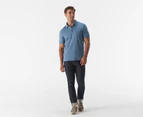 Calvin Klein Men's Solid Liquid Touch Polo Shirt - Coronet Blue