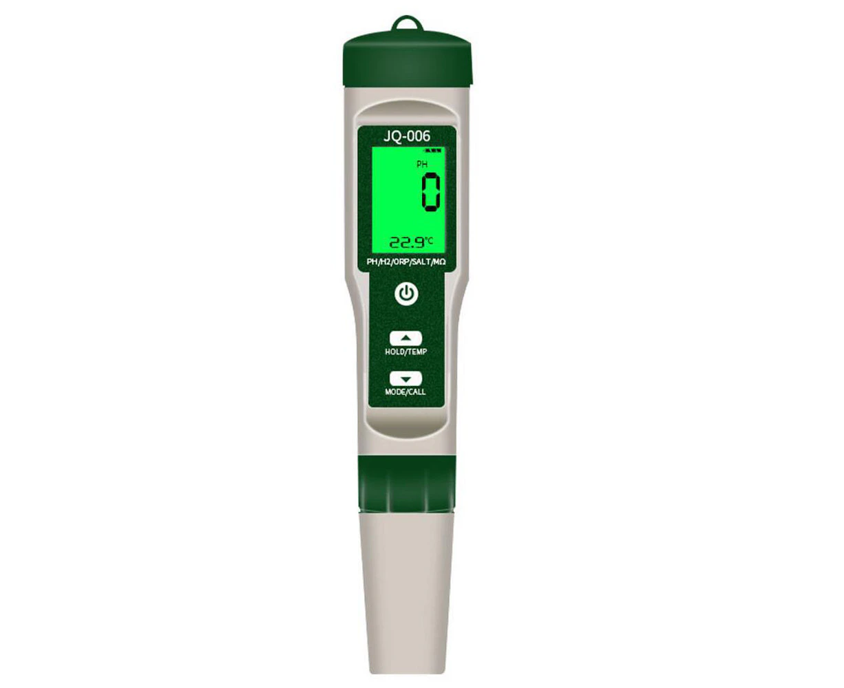 Multifunctional Digital 10 in 1 Water Quality Tester Portable High Accurancy Water Quality Test Pen Water Quality Measurement Tool Water PH/Total Dissolved