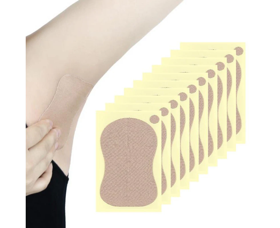 Sweat Pads For Under Arms 10pcs Sweat Pads For Armpits Invisible Non Sweat Adhesive Armpit Protection Sweat Sticker For Dress