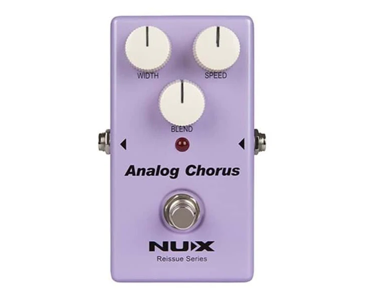 NUX Reissue Series Analog Chorus Effects Pedal Legendary 80s Tone Bucket Brigade