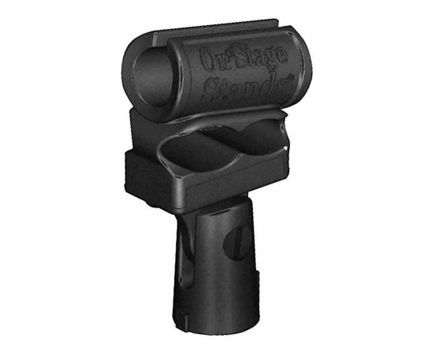 On Stage Shock-Mounted Microphone Clip for Condenser Microphone 5/8" Thread