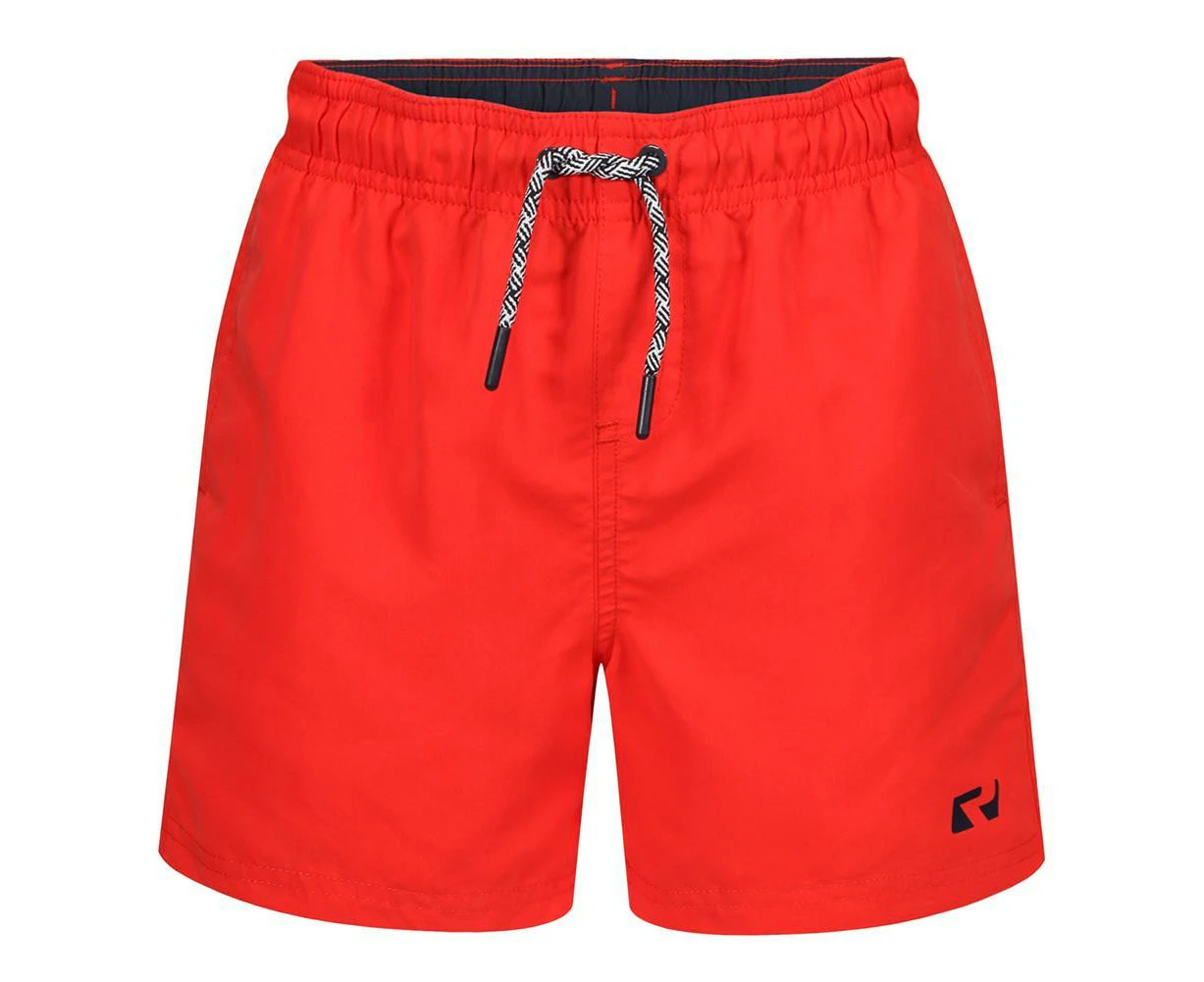 RIPT Essentials Boys Plain Swim Shorts (Red) - PB200