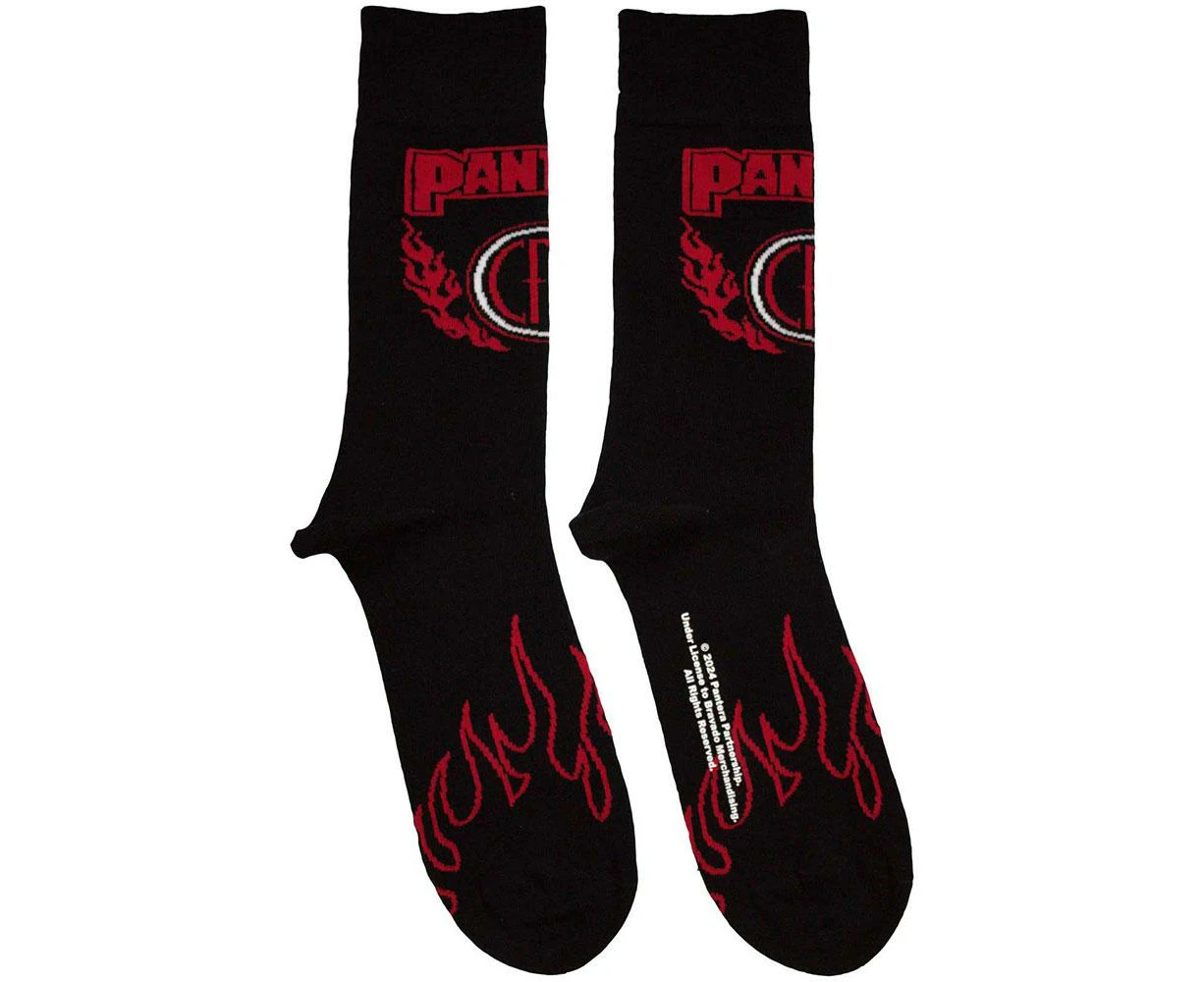 Pantera Unisex Adult Cowboys From Hell Socks (Black) - RO12608