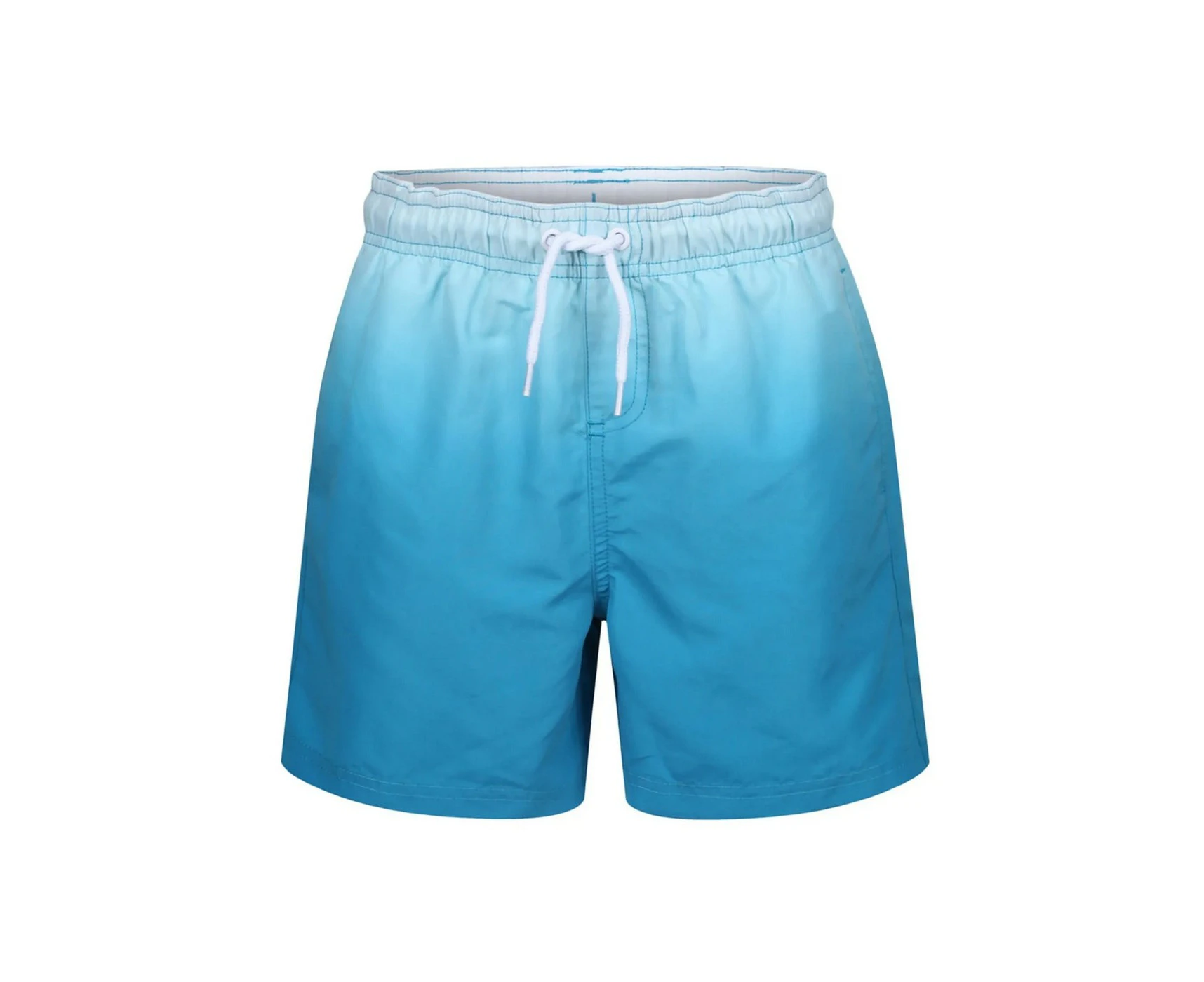 RIPT Essentials Mens Dip Dye Swim Shorts (Blue) - PB294