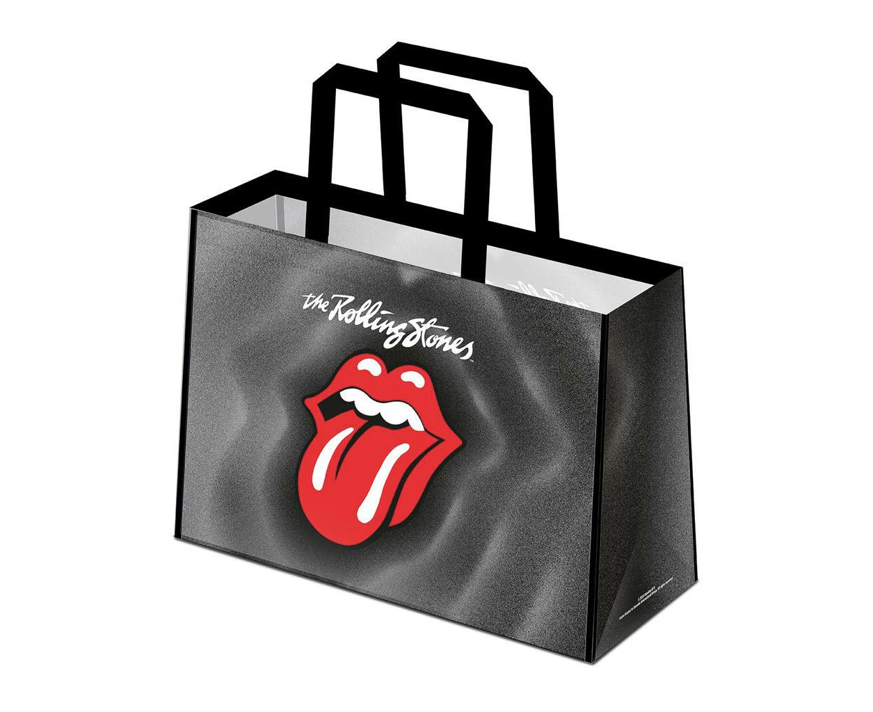 The Rolling Stones Rock ´N´ Roll Tote Bag (Black/Red) - PM11141